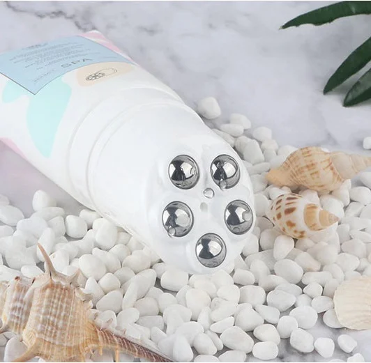 150g 200g Massage slimming 5 roller cream tube cosmetic plastic tube