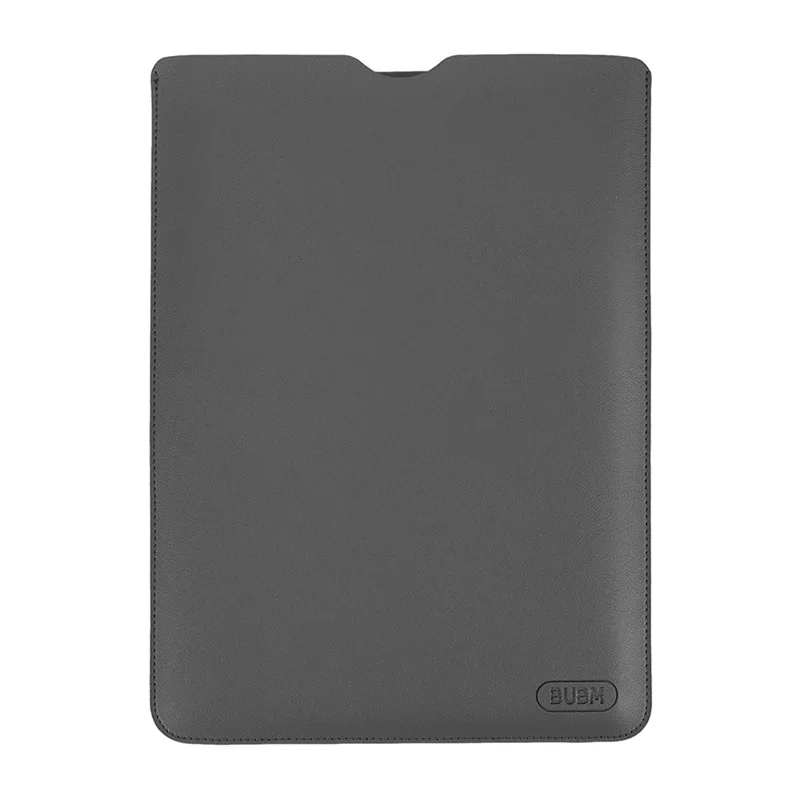 Solid Color Lightweight Portable Laptop Sleeve Waterproof and Hard-Wearing Non-Slip Pu14-Inch Liner Bag