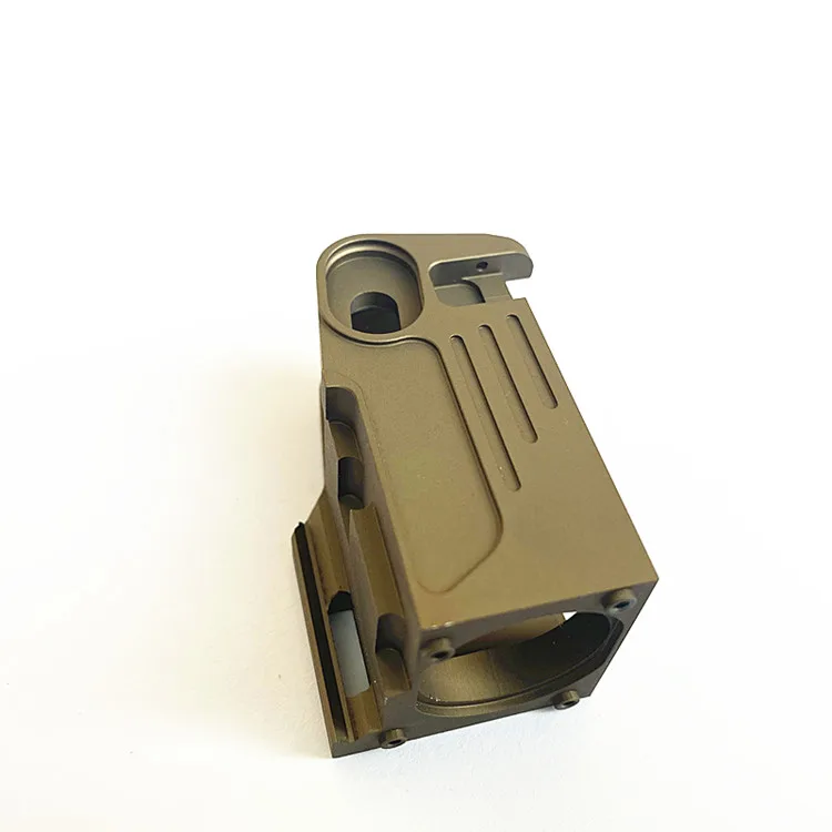 Sand alumina alloy 7075 instrument accessories customization 5-axis CNC machining for medical equipment