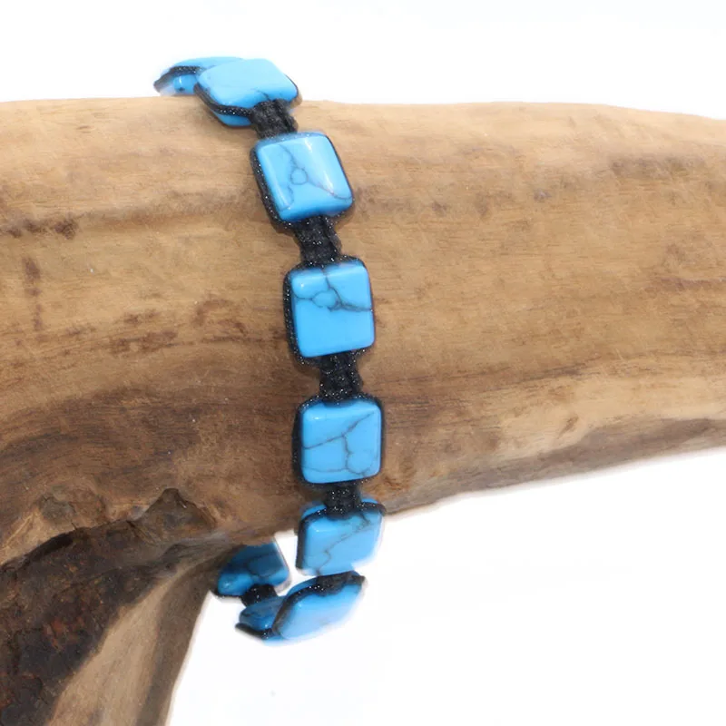 Natural Amethyst Lapis Lazuli Black onyx Bead Reiki Healing Stone 7 Chakra Bracelet Multiple Colors bracelet