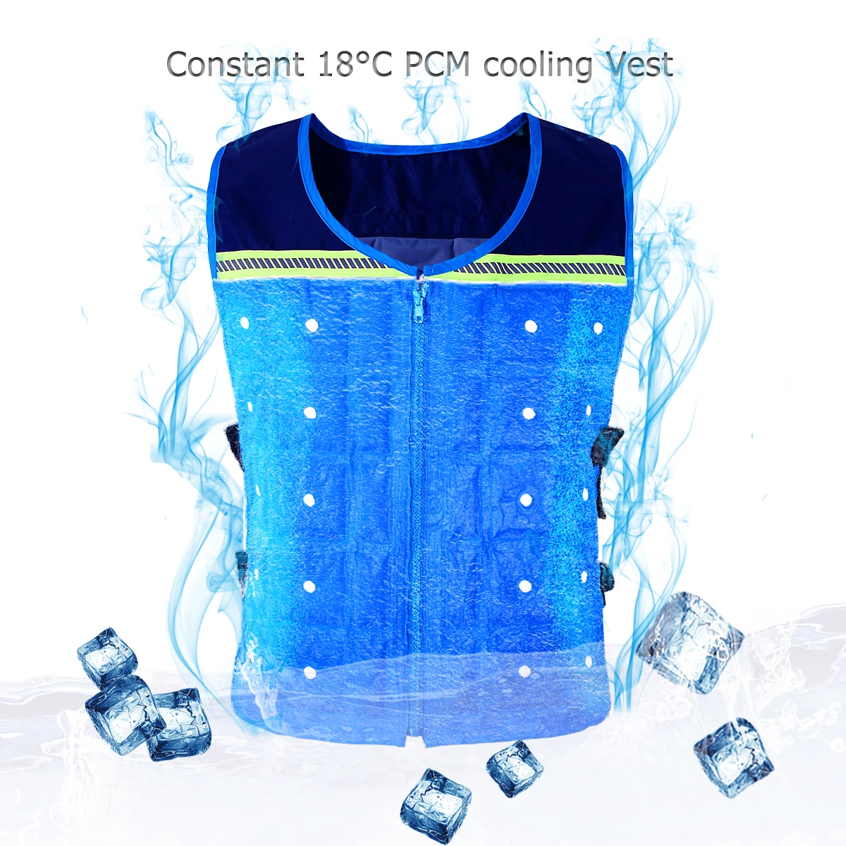 Заводская поставка унисекс PCM охлаждающий жилет от производителя фазовое изменение материала охлаждающая