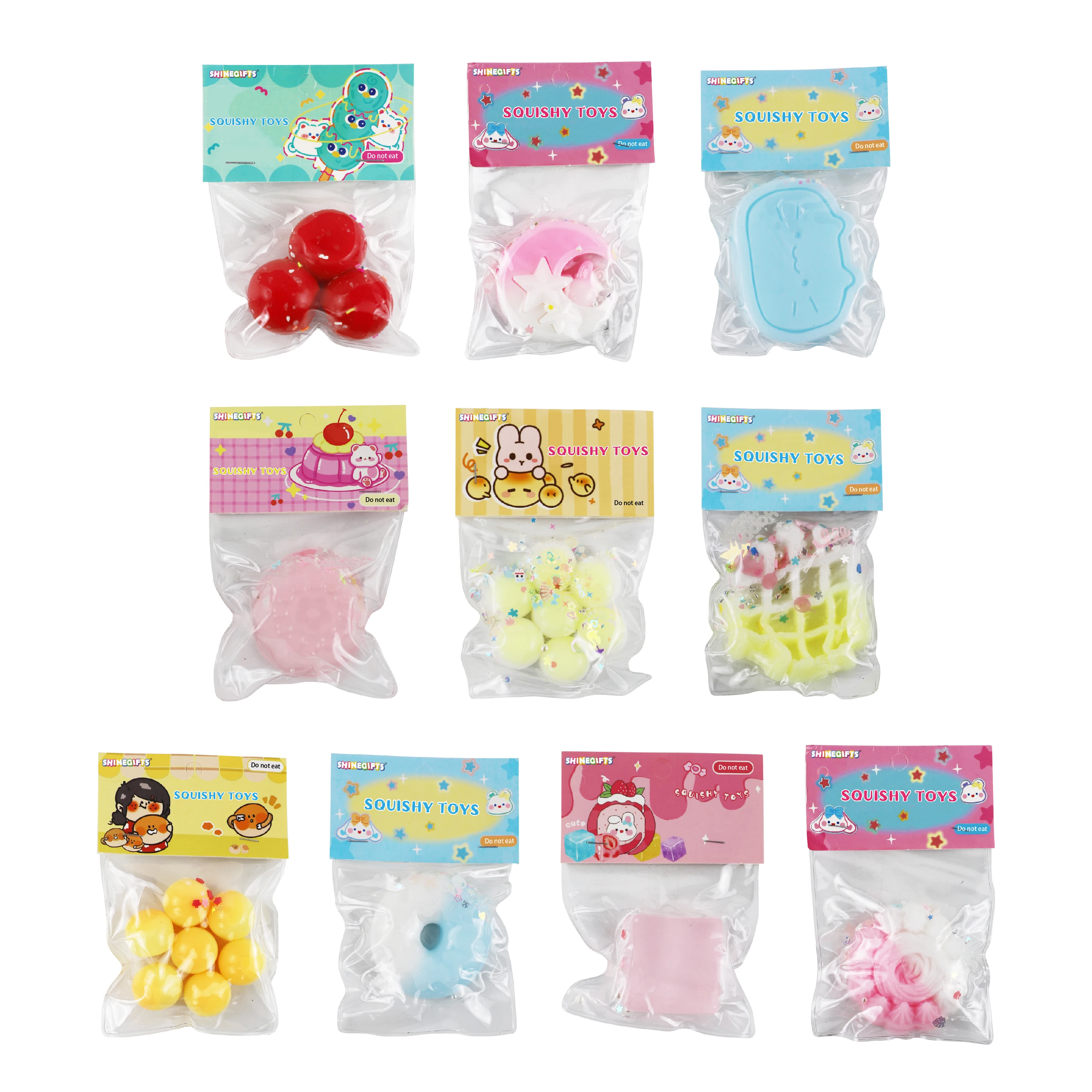 Squisheez мягкие шары для снятия стресса эластичные волшебные игрушки