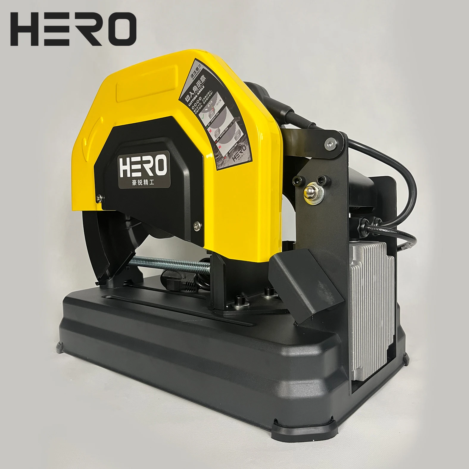 HERO Professional Power Tool Metal Pipe Cutting Cold Cutter Chop Electric Circular Saw Machine