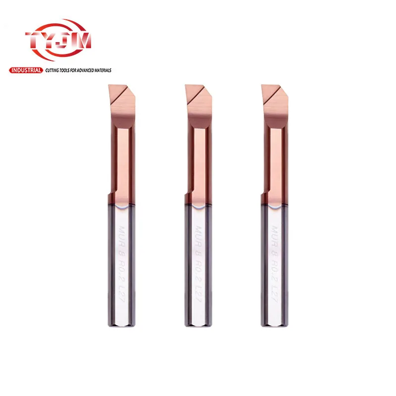 CNC Micro MQR Boring Bars Solid Carbide Tool, Mini Boring Bar for Small Diameter Bore Turning and Boring