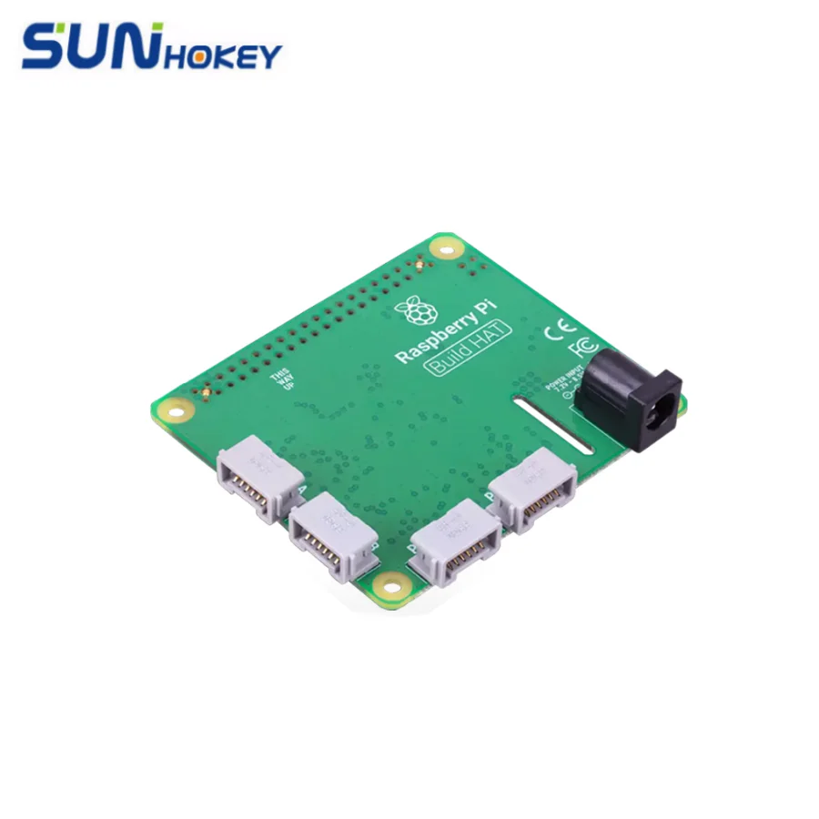 Build HAT Expansion Board with Building Blocks Motors and Sensors Build Power Supply module