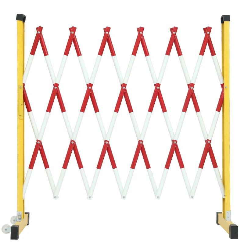 FRP temporary security insulated extension fencing with angle