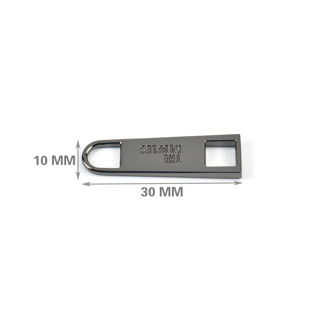 Custom Logo Bag Gold Brand Zipper Pull High Quality Handbag Metal Zipper Puller for Bag