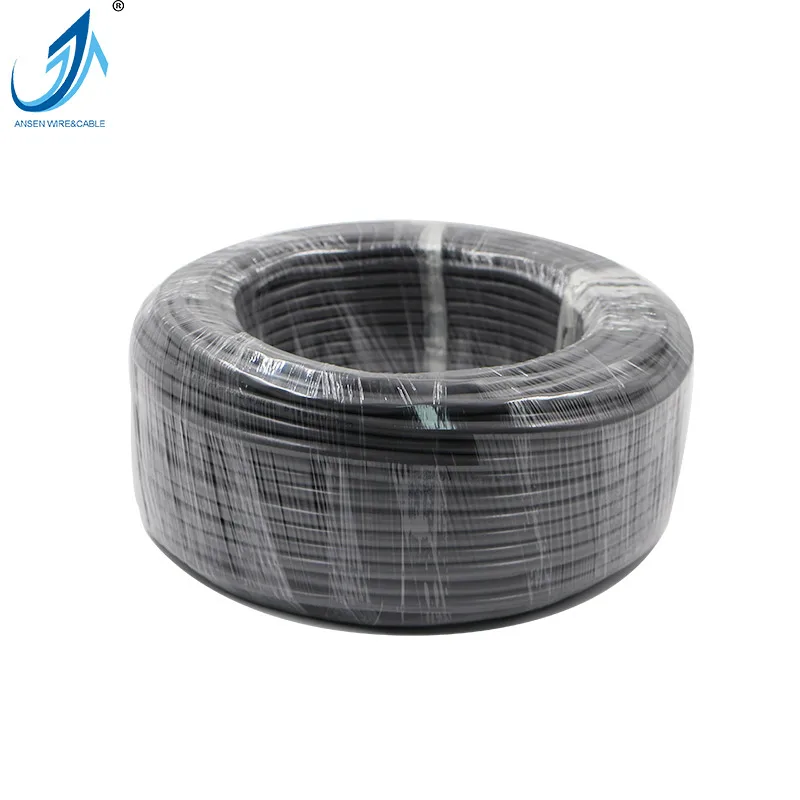 flexible power cord RVV cable 4*1.5mm2 15 16awg 4core Machine equipment line full copper signal alarm control