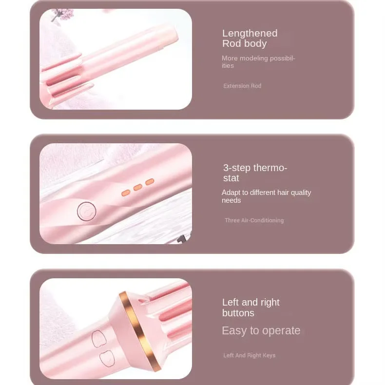 Customizable Automatic Curler Hair 5 Seconds Molding Home Barber Shop Hair Curler Wand Hair Styling Tools Roller Curling Iron