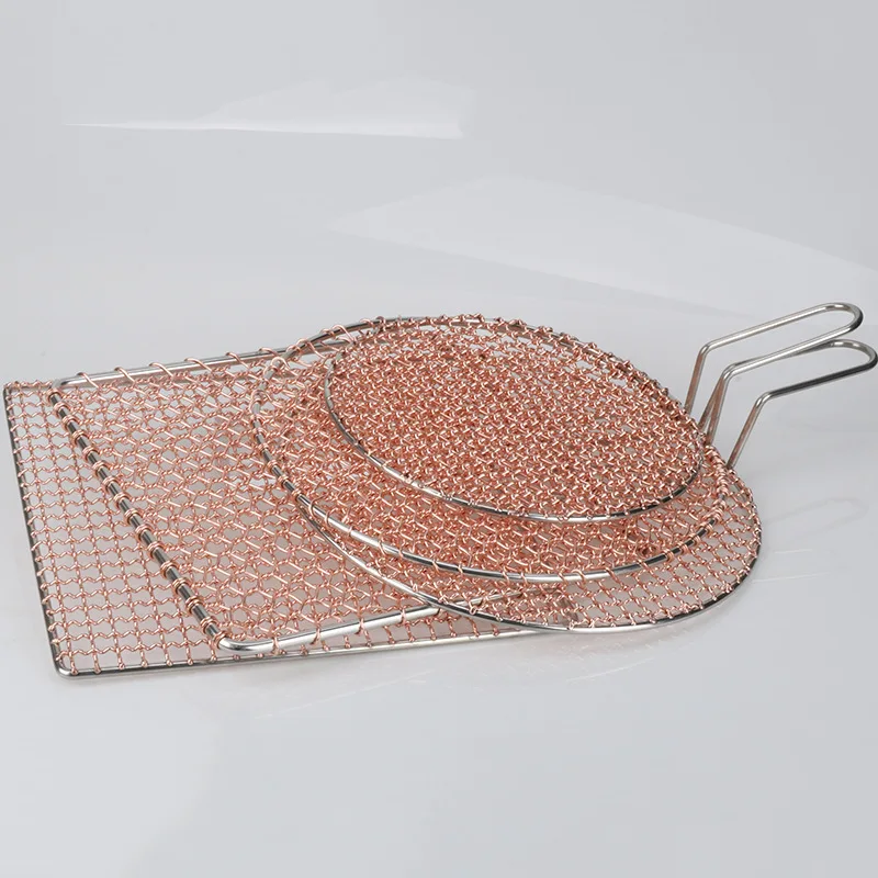 Customized round bbq grill