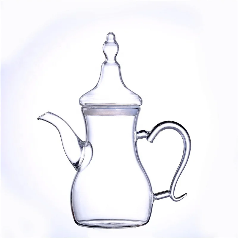 Turkish Style Borosilicate Glass Tea Set Coffee Set Arabic Teapot With Infuser