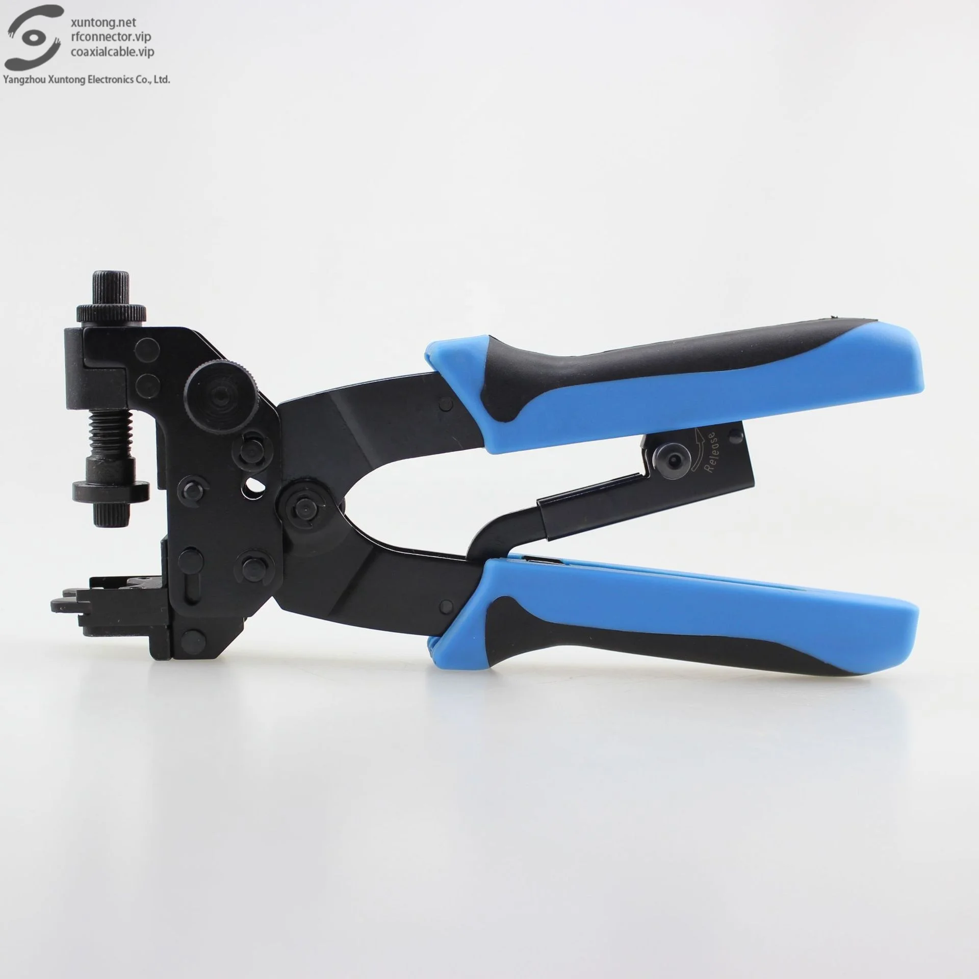 F BNC RCA three-purpose coaxial cable network cable terminal network clamp crimping pliers crimping pliers