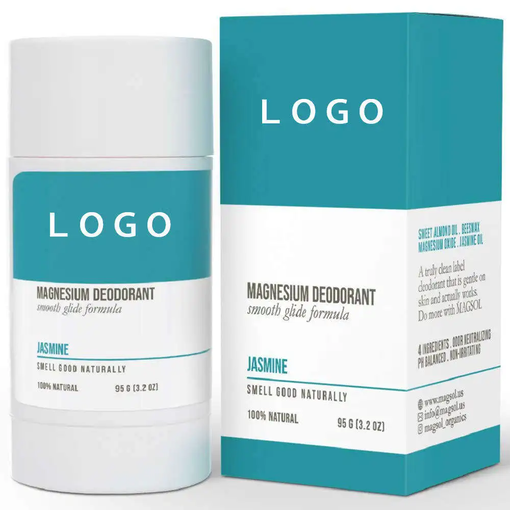 HANLINGER Custom Logo Natural Aluminum Free Underarm Anti Perspirant Jasmine Deodorant for Men and Women