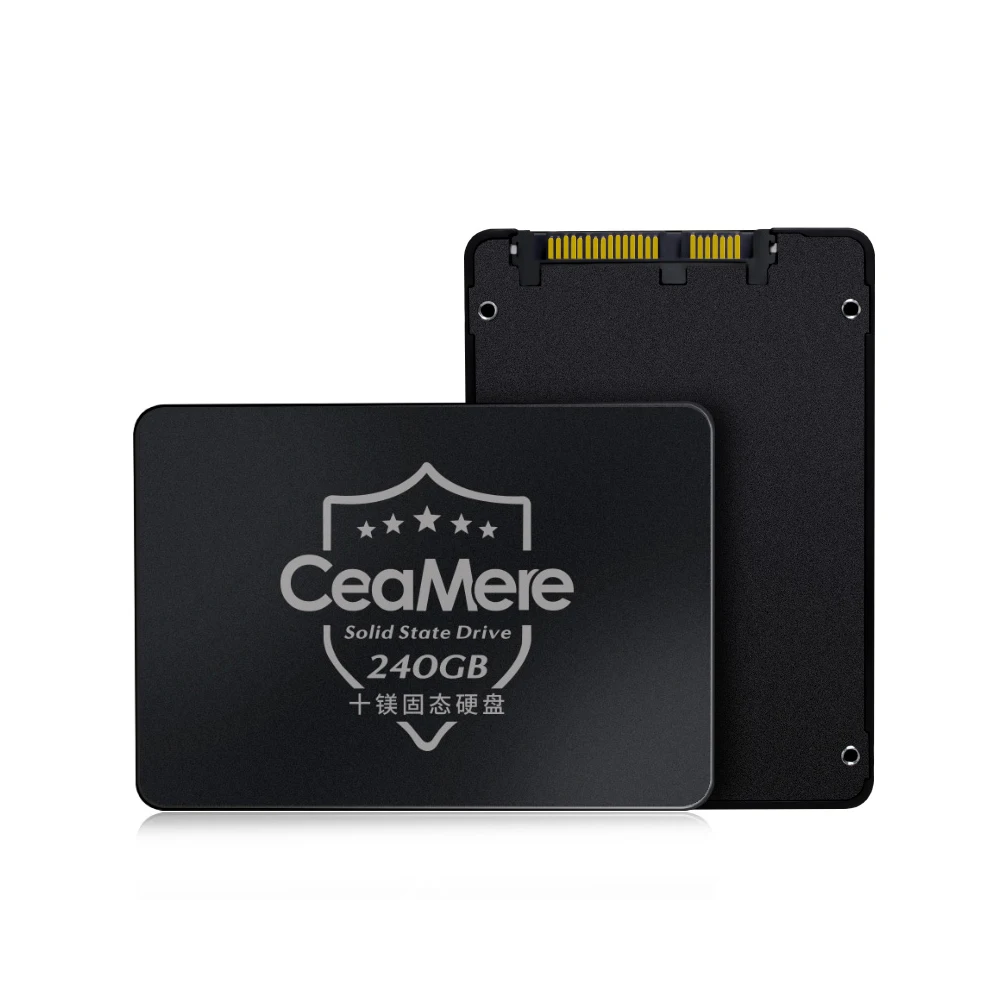 Ceamere SSD Hard Drives 250GB 500GB 1TB 2TB 4TB Internal Solid State Disk Hard Drive SATA 3 2.5 inch Laptop Desktop PC SSD 1TB