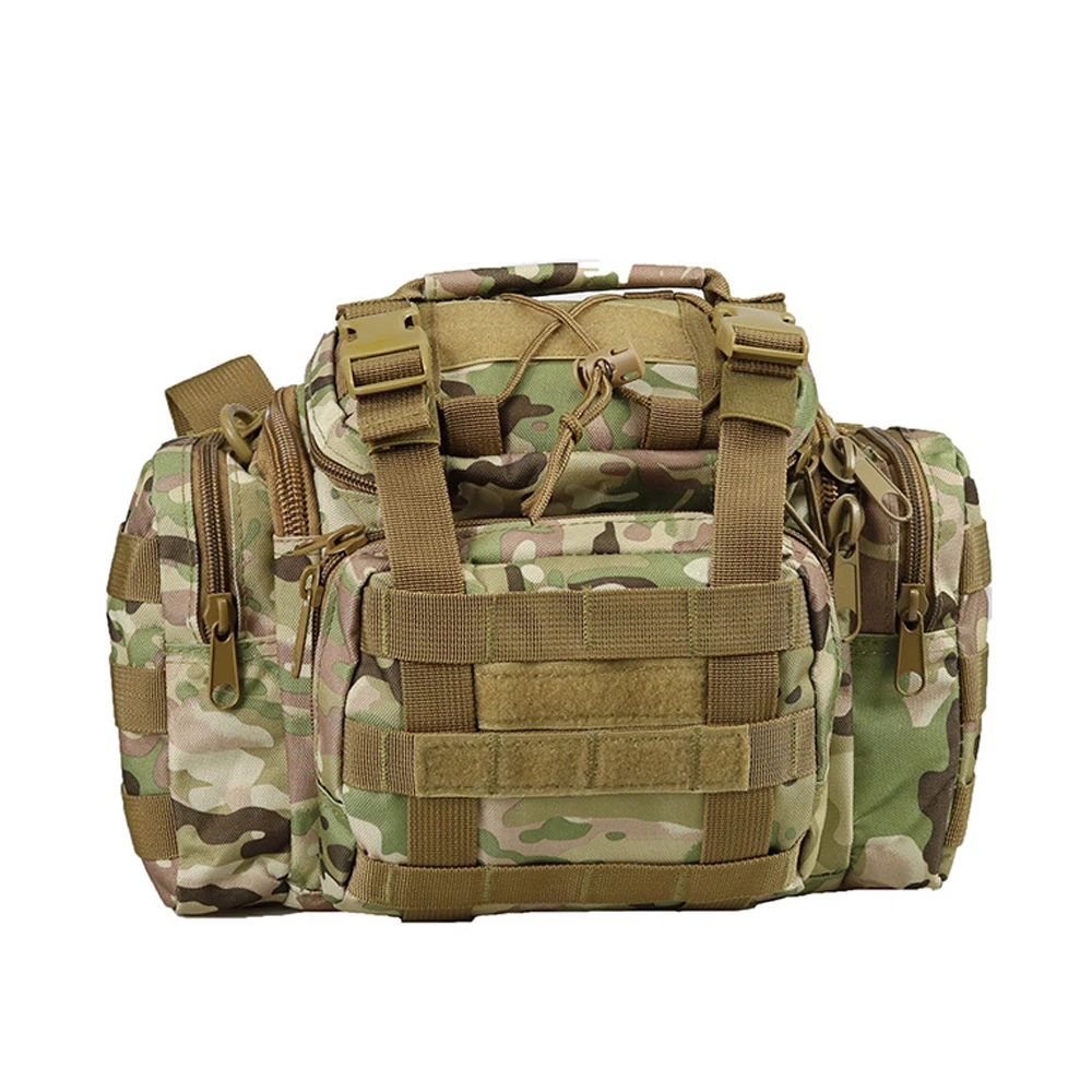 Outdoor tactical Fanny pack Multifunctional shoulder camera Messenger bag Mountain Camping Crossbody fishing bag