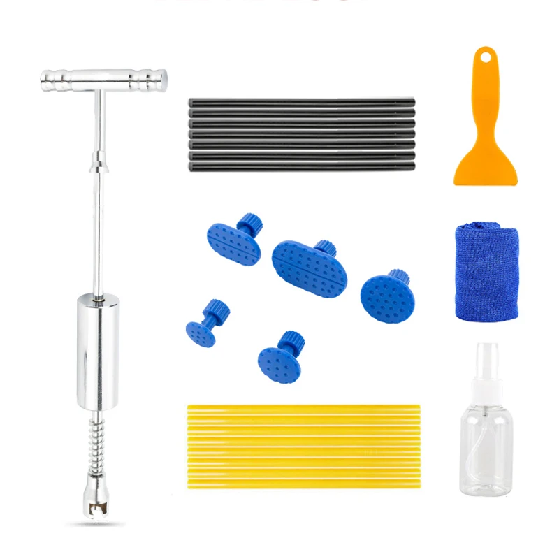 Ручной съемник для автомобильных вмятин, инструмент для ремонта листового металла, набор для быстрого ремонта автомобильных вмятин