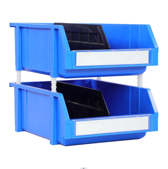 storage containers/bins industrial stack& nest bins warehouse organization