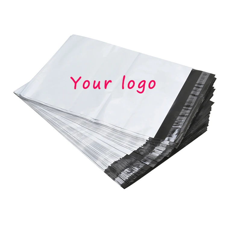 Custom Plastic Printed Colored Delivery Packaging Bags For Clothes Courier Bag Biodegradable Logo