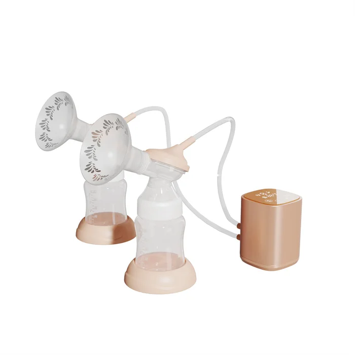 Two Motor Mirror Touchscreen LED Display Backflow Protector BPA Free Breastfeeding Breast Pump