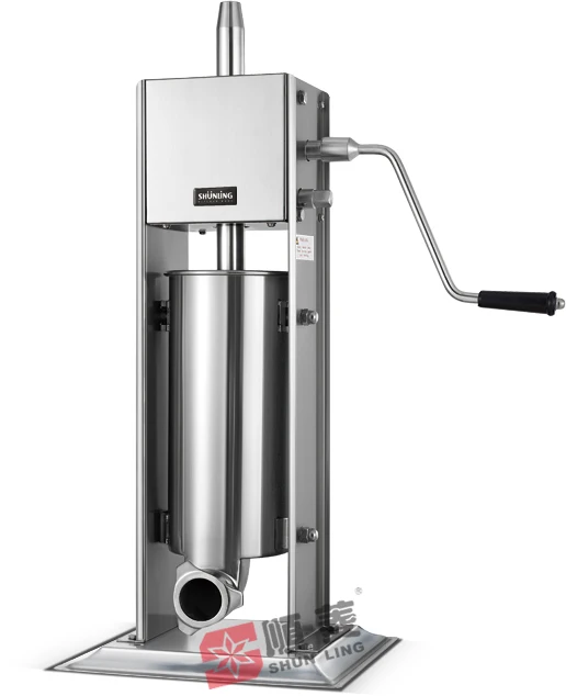Commercial Heavy-Duty Manual Sausage Stuffer Unit for Production