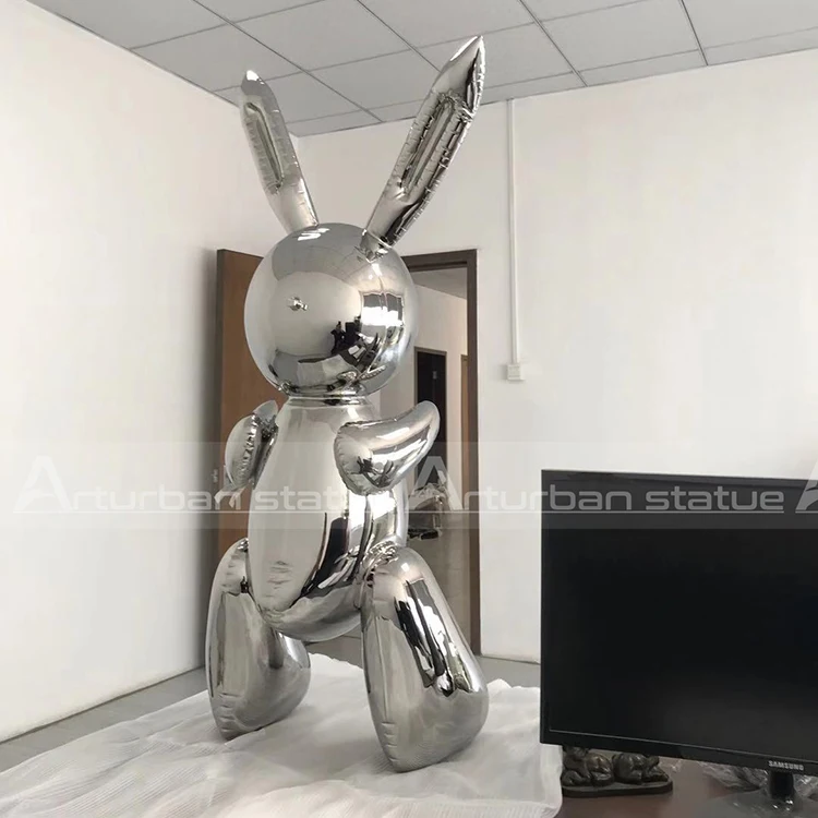 Indoor Home Decoration Modern Art Sculpture Balloon Rabbit Sculpture