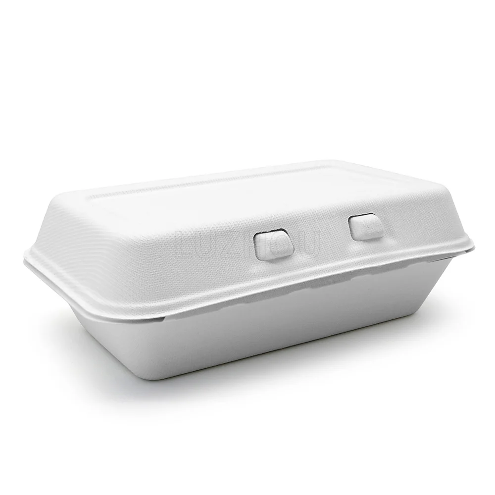 LuzhouPack 700ml Biodegradable & Compostable Sugarcane Bagasse microwave safe to go disposable food containers wholesale