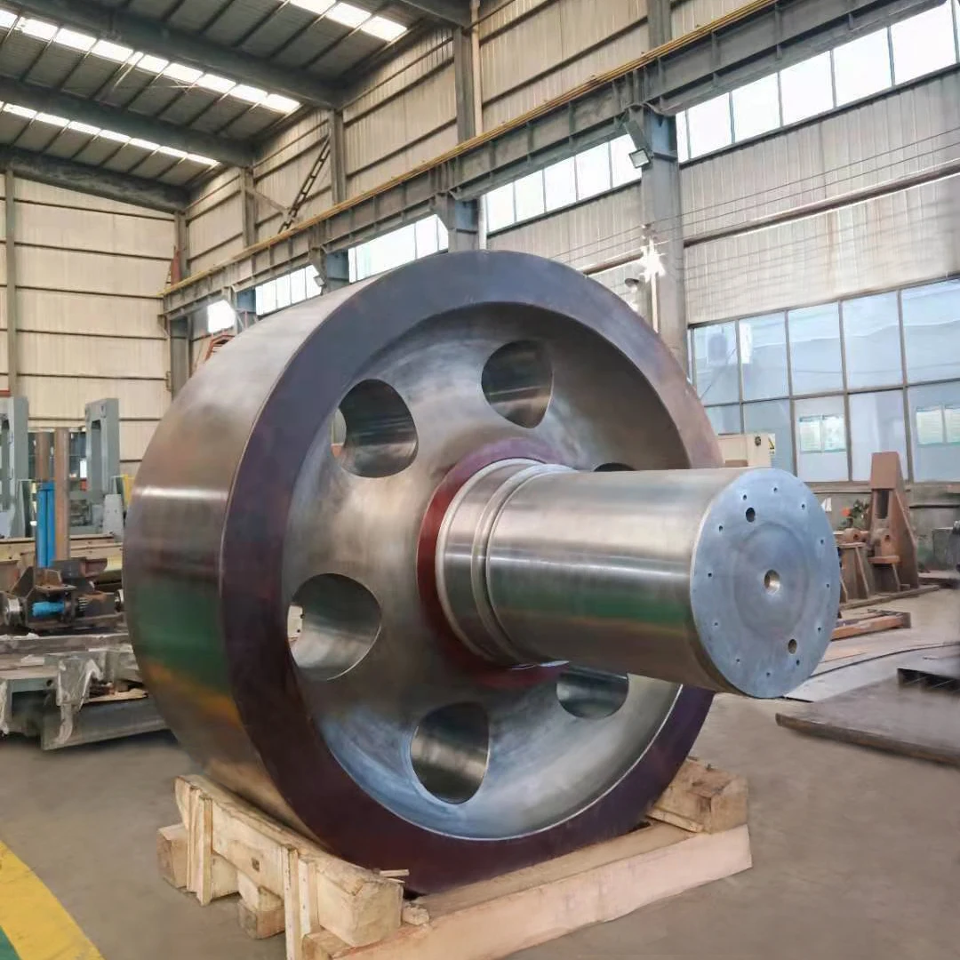 cement plant support wheel support roller for rotary kiln
