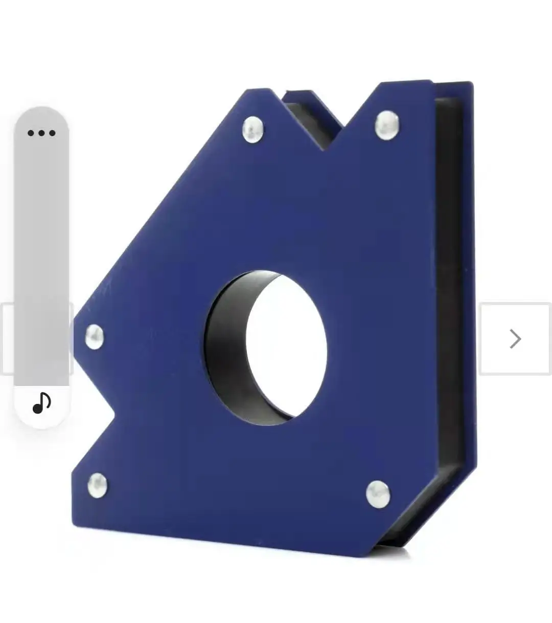 ANGLE ARROW MAGNETIC WELDING HOLDER