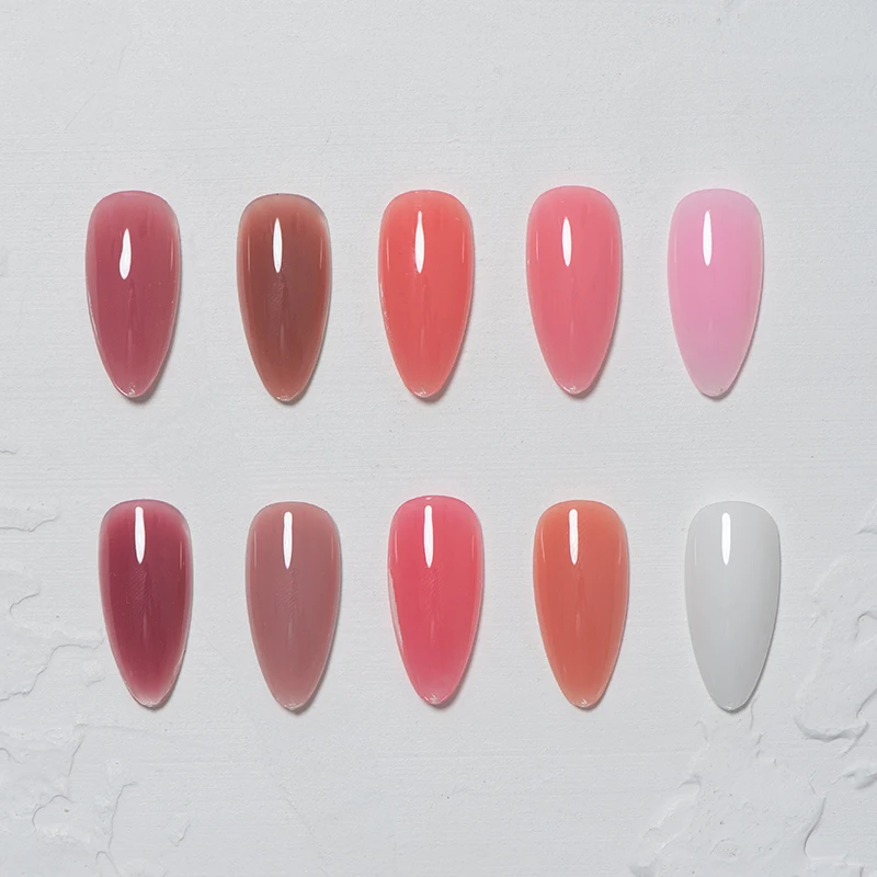 2022 New Arrival Free Sample Color Option Nail Extension Gel Builder Nail Gel In 10Ml/12ML/15ML/1KG Gel