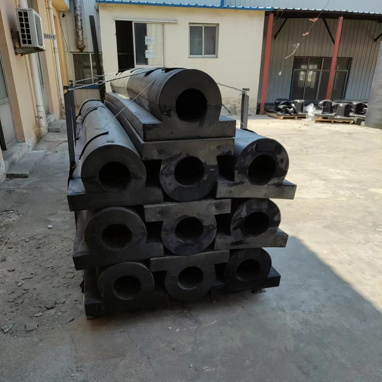 GD shape  marine  fender   Wing D type rubber fender for dock