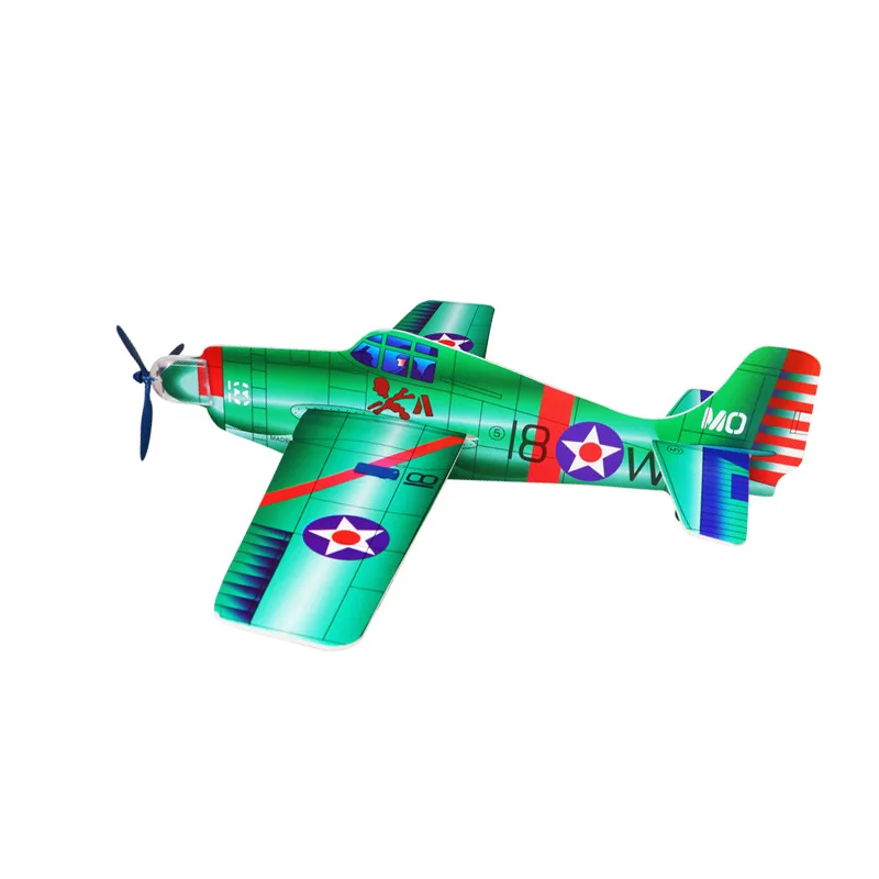 Double Wing Aircraft Model Fall-resistant Maneuver Airplane Model Electric Glider Safety Flight Toy Gifts For Kids