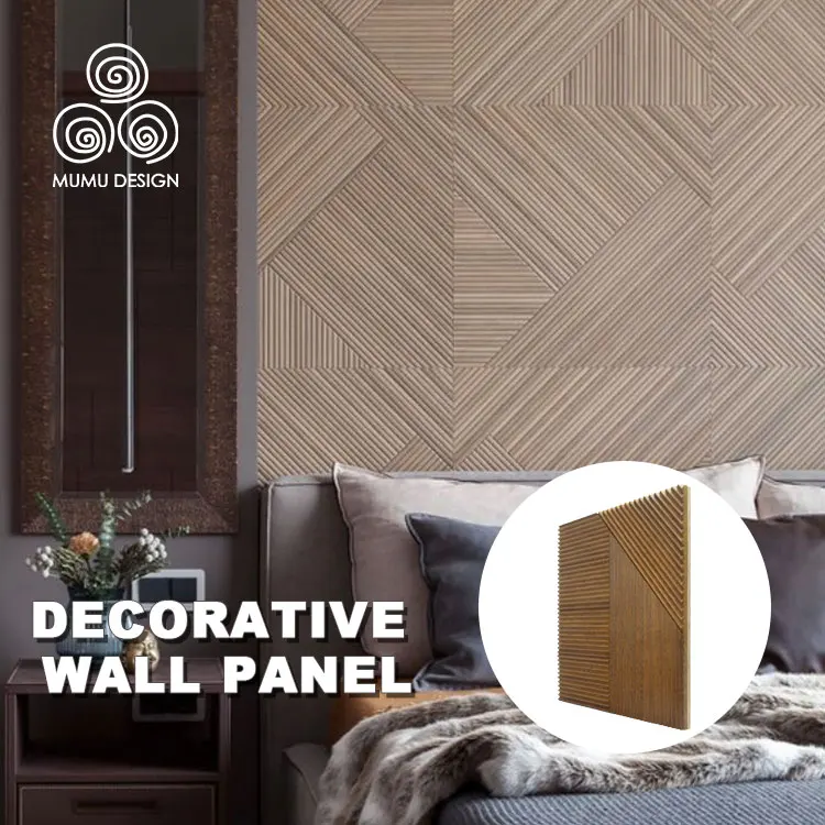 MUMU 3D Glamorous Texture Turkish Insulation Commercial Kitchen Partition Studio Interior Wall Panel