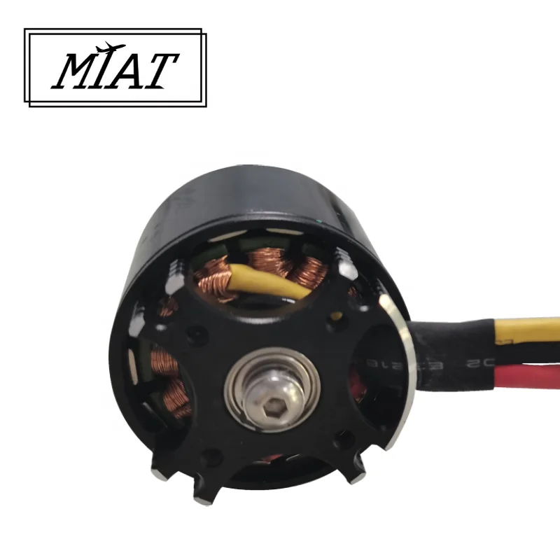 MIAT 3 фазы bldc мотор 24v 1000w 2 5 кг напора для неизменяемой геометрией крыла drone