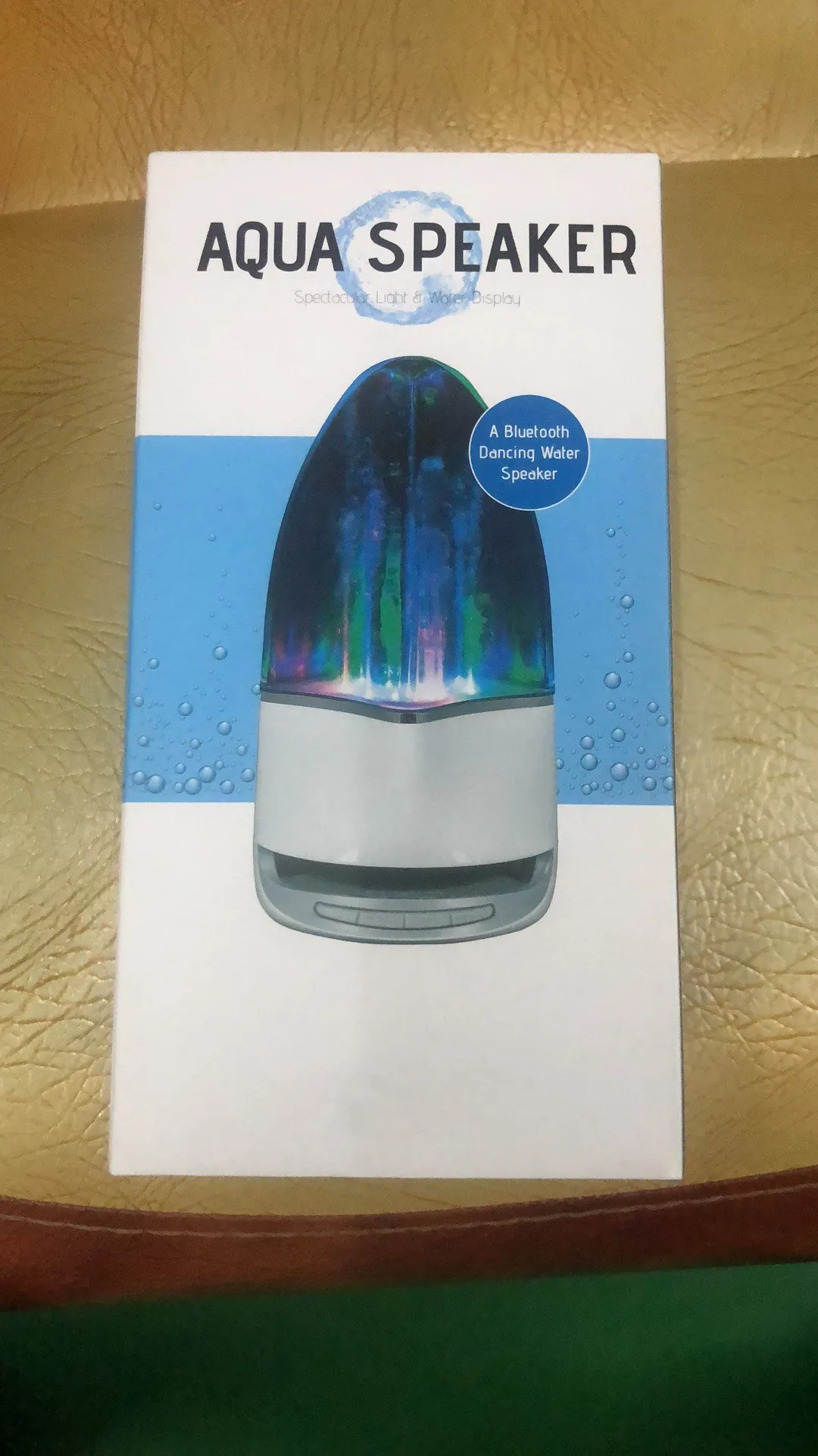 Оригинальный водяной танцующий беспроводной мини динамик супер бас аудио музыкальный плеер со светодиодной подсветкой мини-динамик