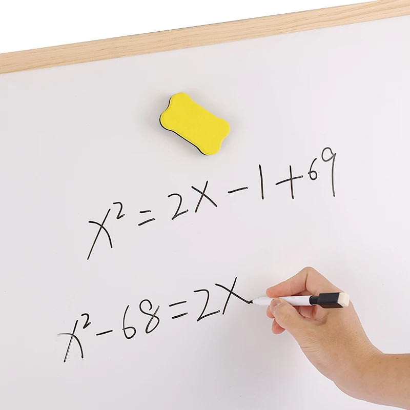 Manufacturers customized standard wooden frame white board price magnetic dry erase board