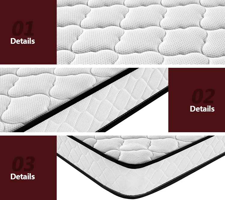 Factory Wholesale Popular 5 Star Hotel Mattress Sleeping roll up mattress Pocket Spring Mattress