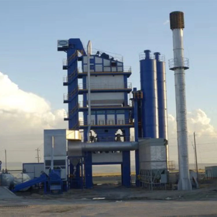 Fixed LB1200 Asphalt Making Machine 100t/h Asphalt Bitumen Batch Mixing Plant