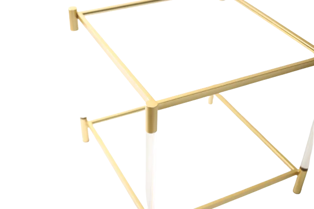 Фабрика Golden Arts, домашняя мебель для гостиной, современный акриловый стеклянный журнальный столик