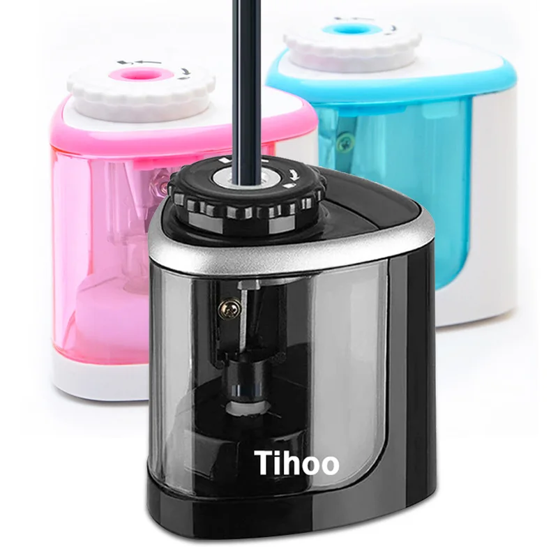 
portable electric pencil sharpener kid with batteries auto stop and cheap 