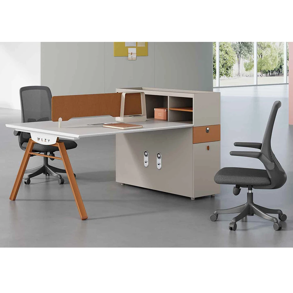 Modern office modular set cubicle frame furniture workstations desk partition