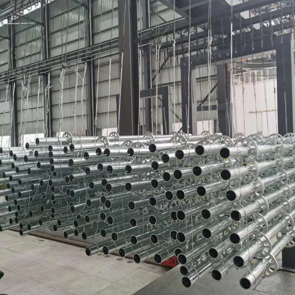 ISO9001:2008 Hot Dipped Galvanized Ring Lock Scaffolding System For High Rise Building Construction