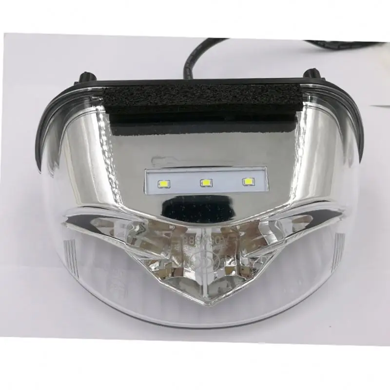 Универсальный светодиодный задний стоп-сигнал мотоцикла для Harley Honda Suzuki Yamaha Royal Enfield BMW Bobber Cafe Racer Style