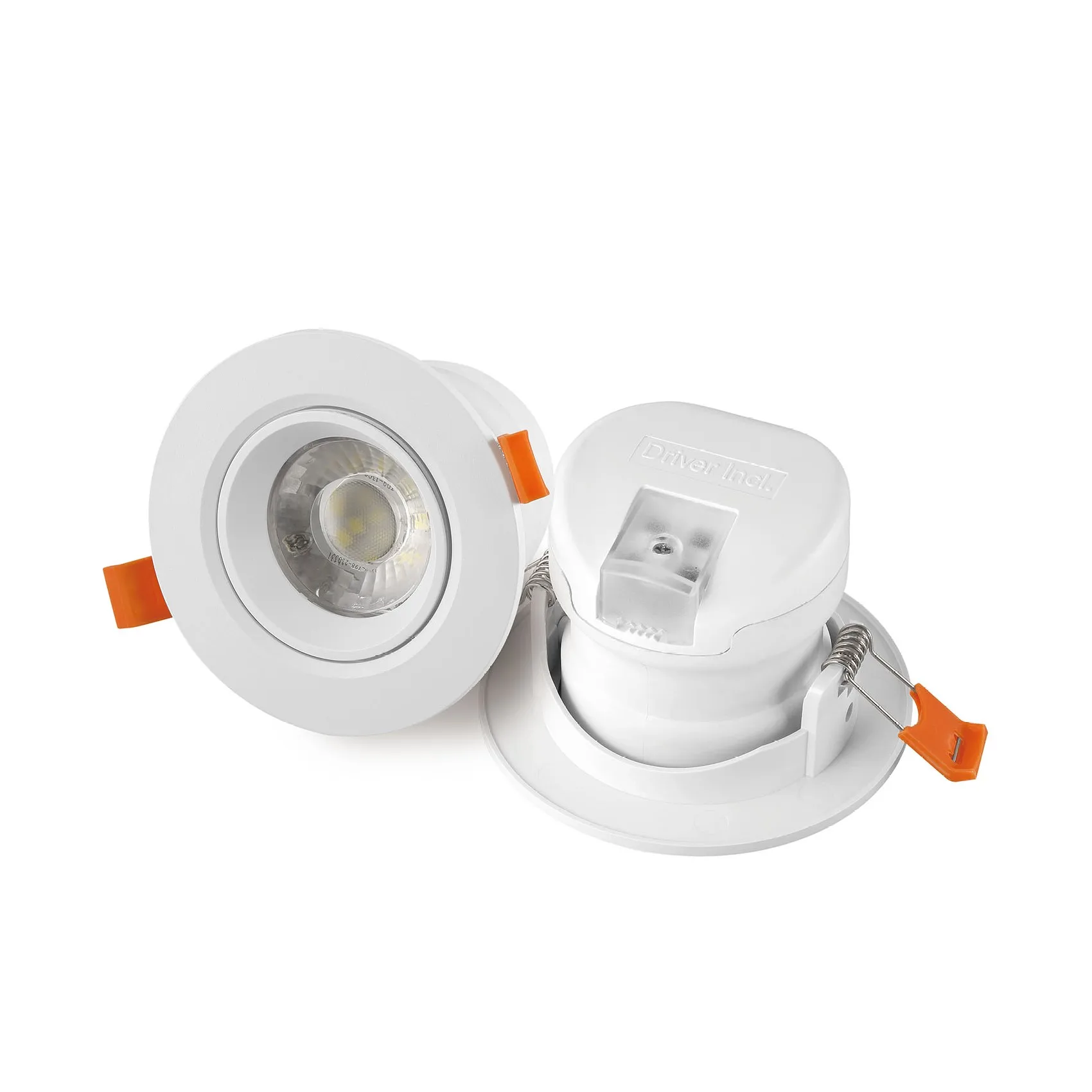 Wholesale 7W Energy-Efficient LED down Light Easy-to-Install Warm White Dimming Lamp with Plastic & PC Body
