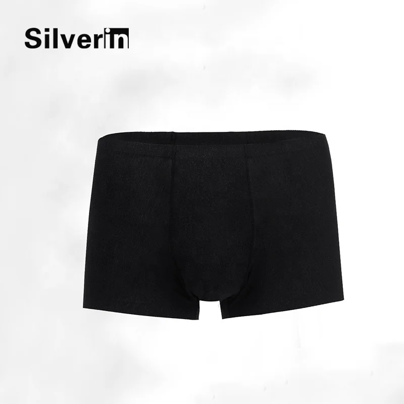 Custom seamless shape mens underwear boxer shorts anti microbial anti-static boxers