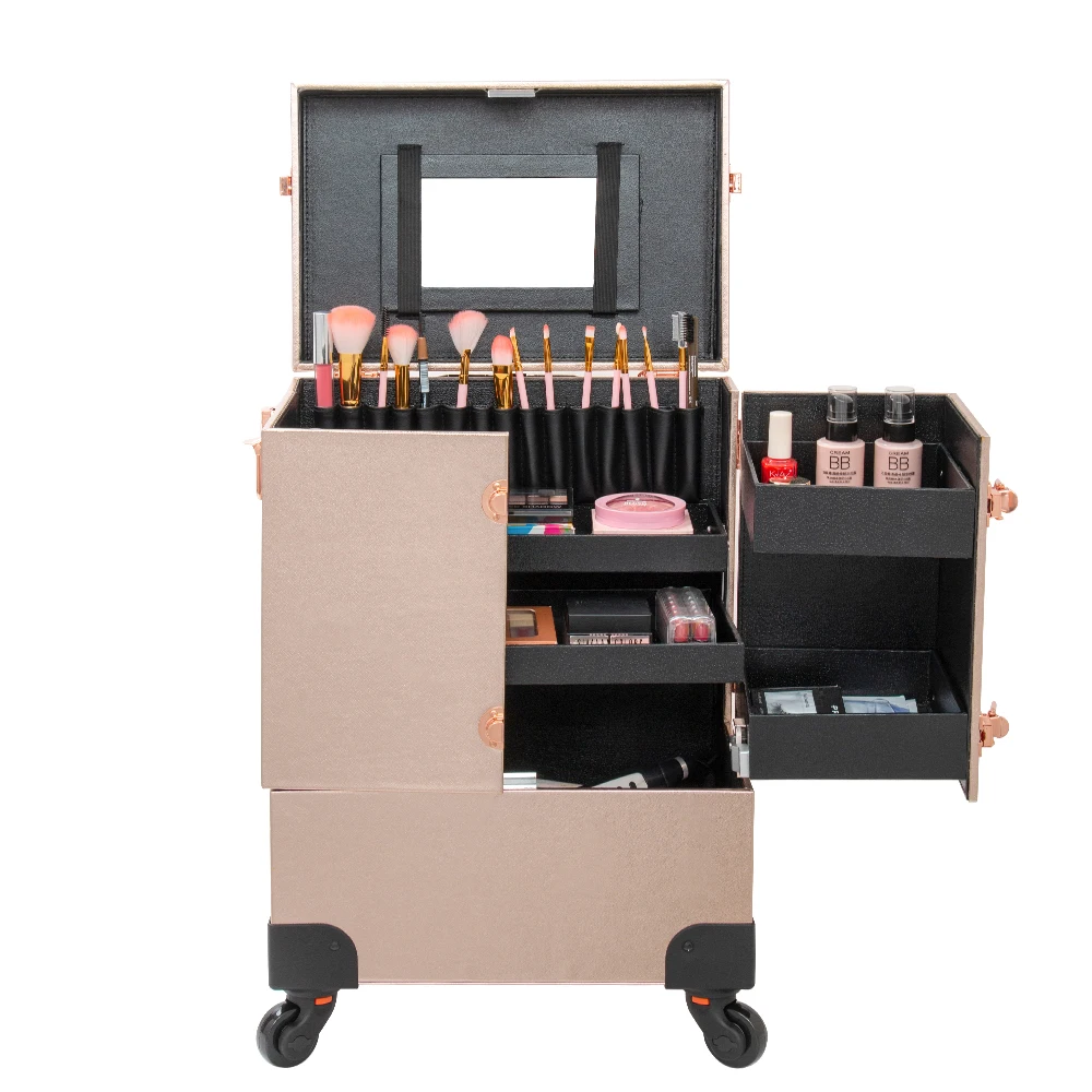 BSCI Travel  Cosmetic Nail Bag vanity cosmetic beauty makeup  case pouch box bag