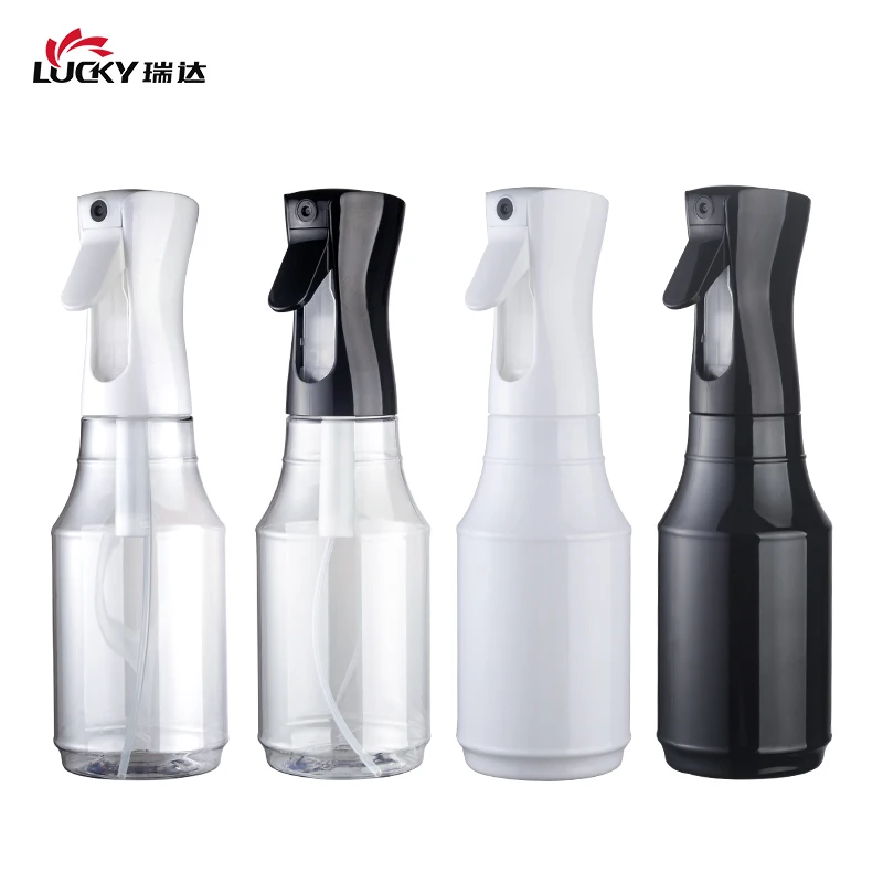 High Quality Preferential 160 200 300 350 450 500 680ml Plastic Water Spray Hair disinfectant Continuous Mist Spray Bottle Pump