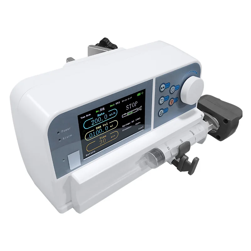 Veterinary Automatic Single Feeding Pump Infusion LCD Display Screen Medical Injection Syringe Pump for Hospital