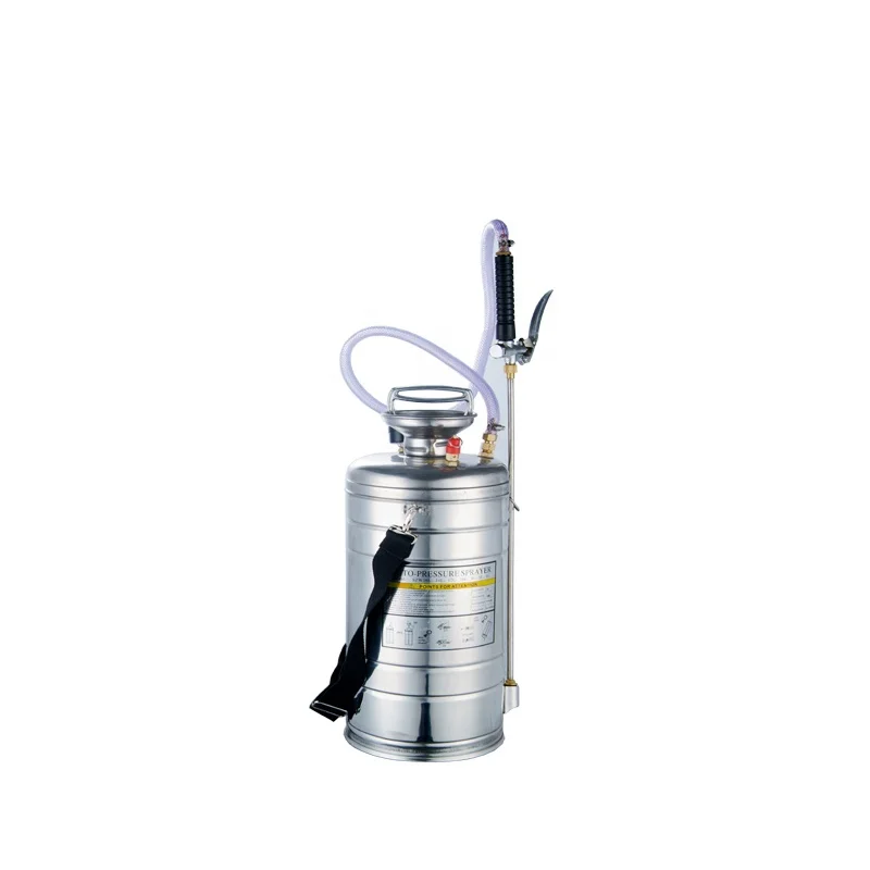 10L Easy Operation Stainless Steel Manual Hand Pressure Sprayer For Garden