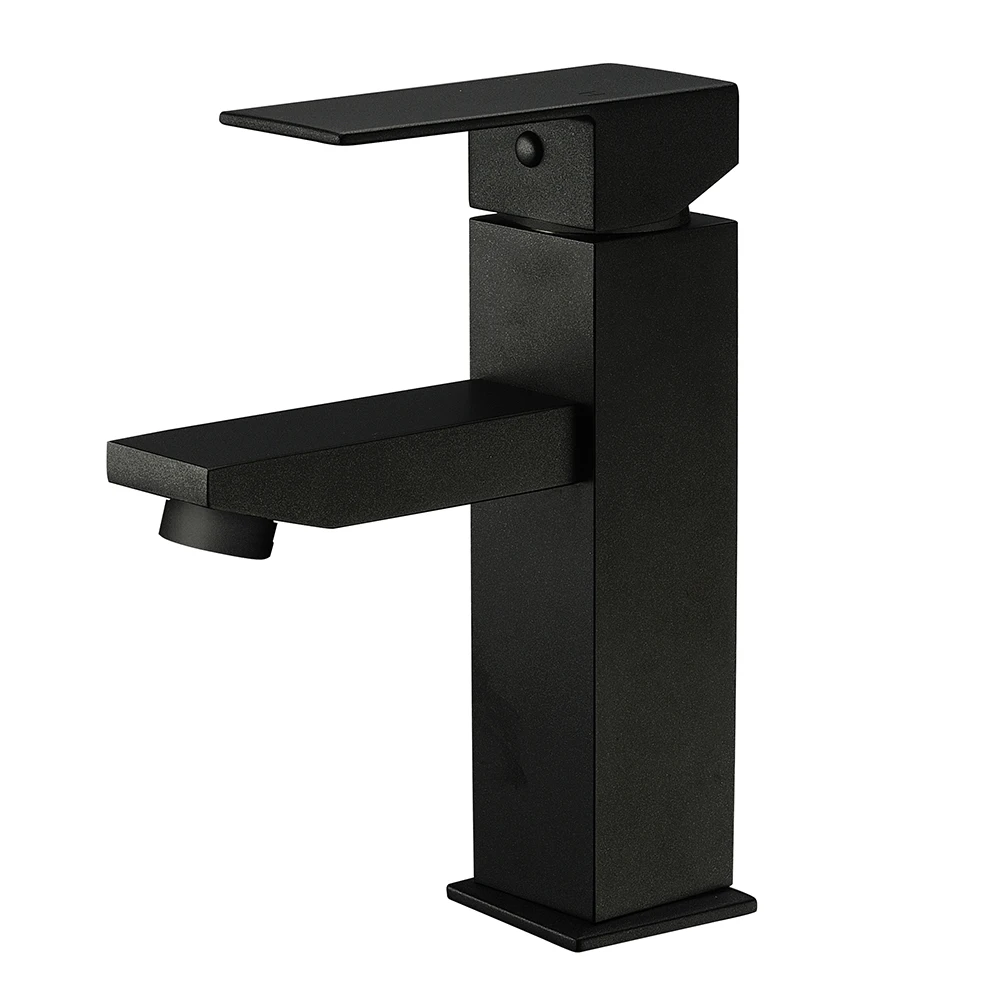 AU Watermark Brass Tapware Black High quality Wels Basin Faucet Watermark Taps New Design For Wash room Bathroom Basin Faucet