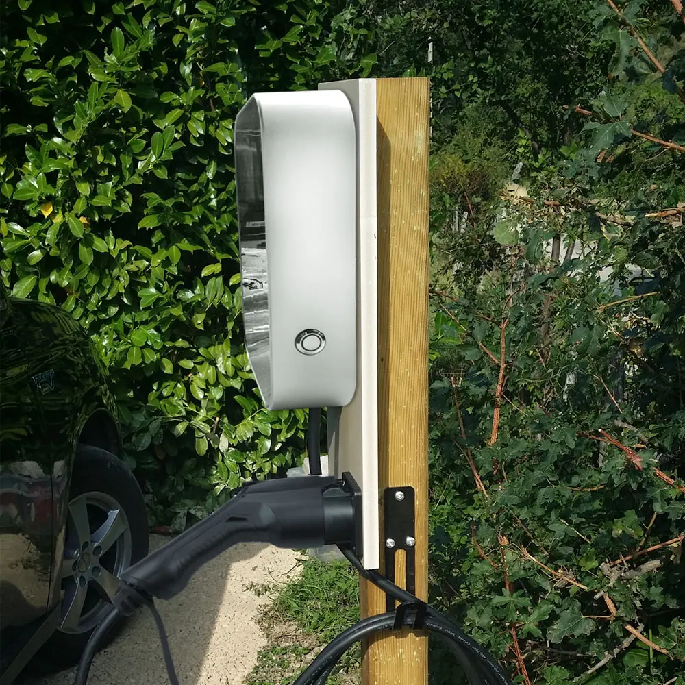 Радиочастотное электрическое автомобильное зарядное устройство wallbox, тип 2, 22 кВт, 32a, ev, настенные зарядные станции